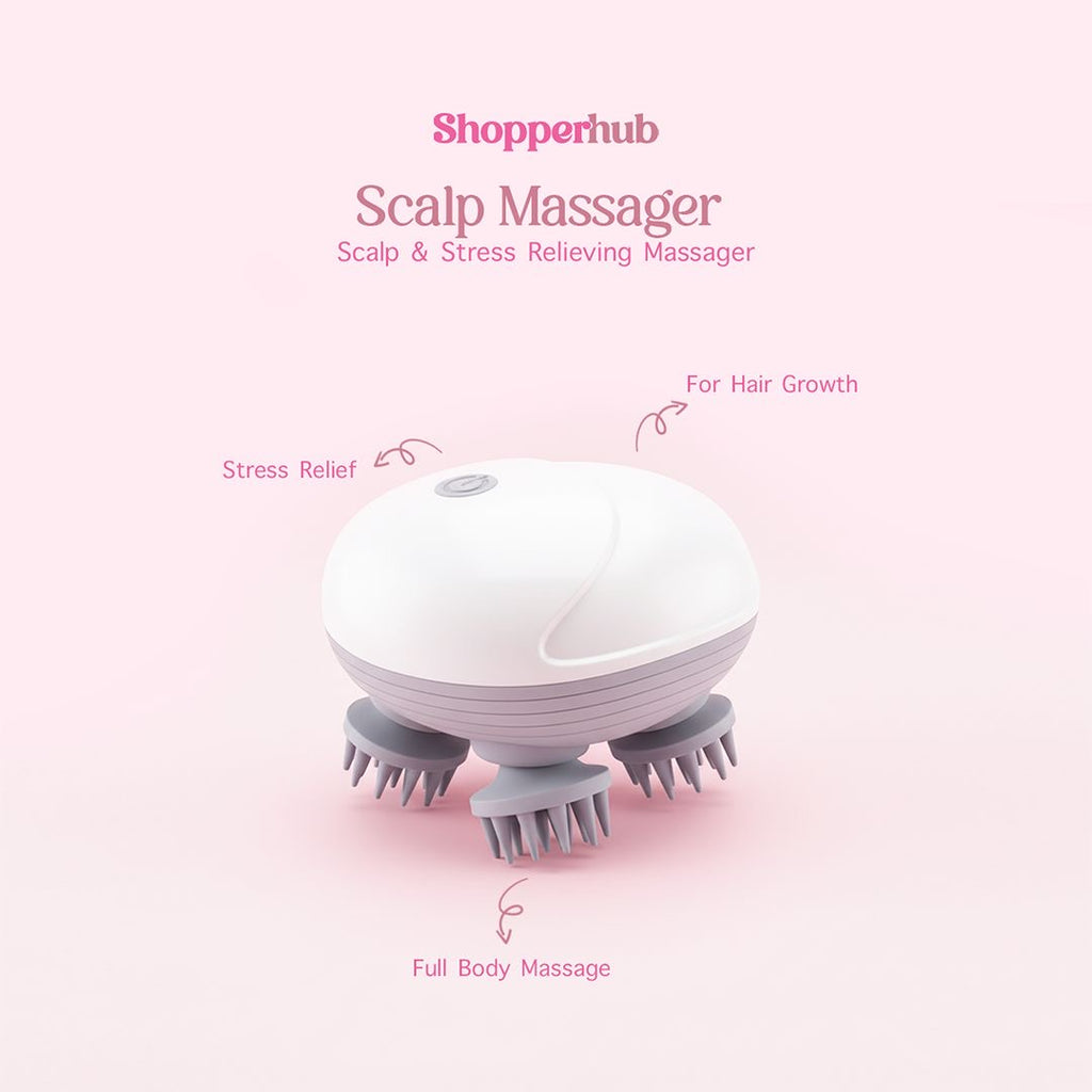 Smart scalp massager