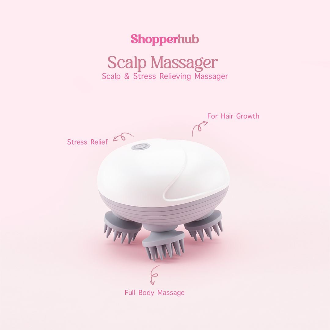 Smart scalp massager