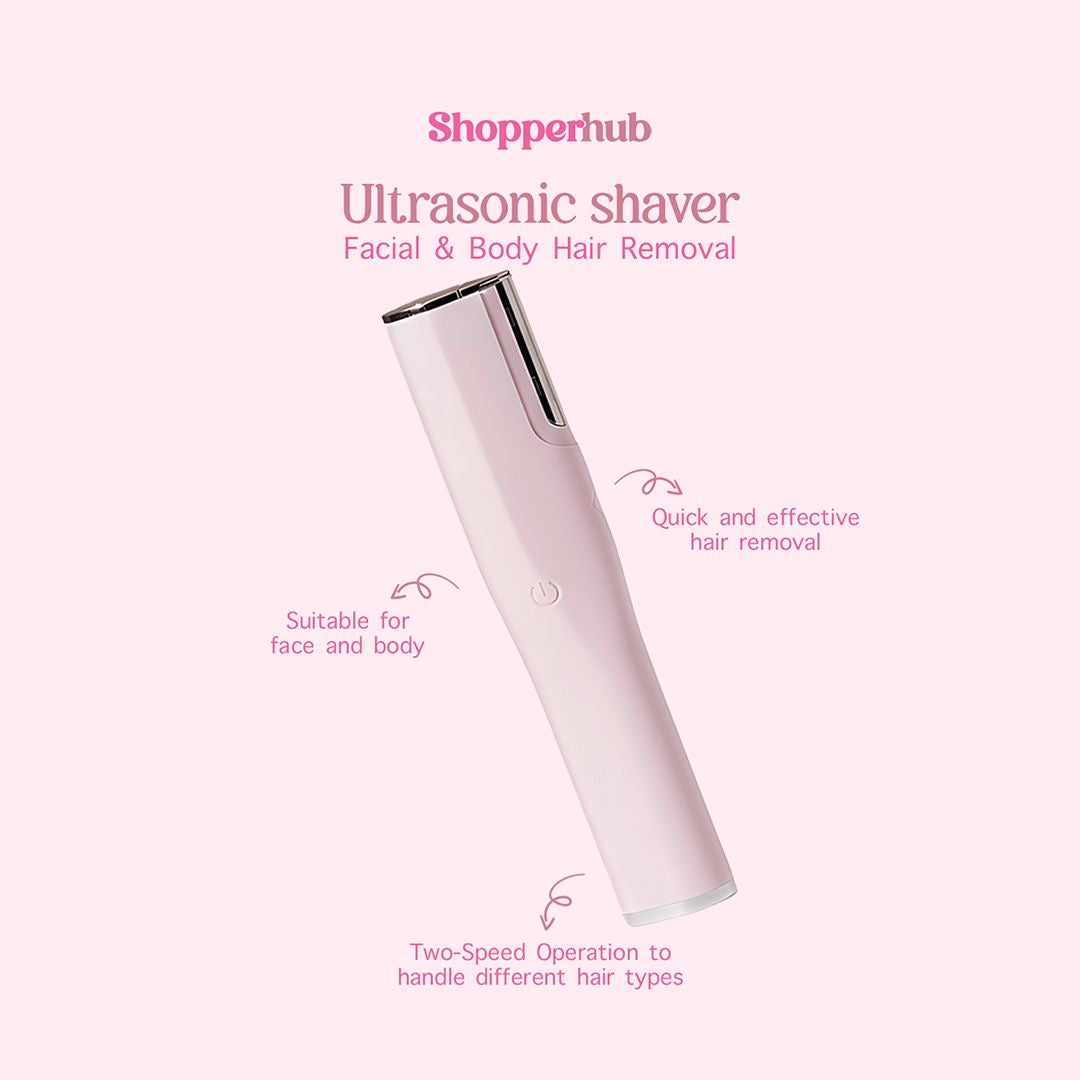 Ultrasonic shaver
