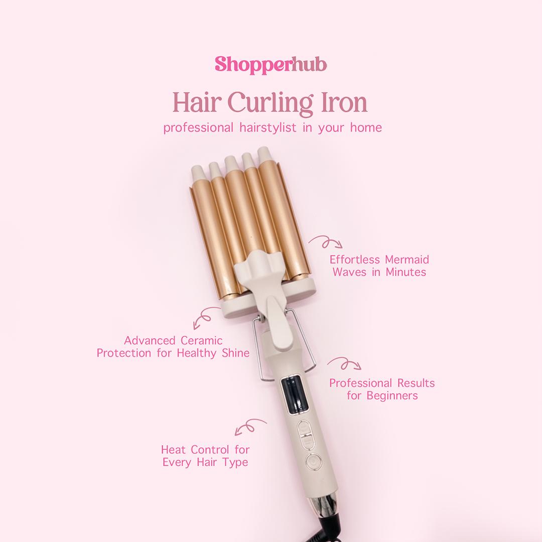 Hair curling iron